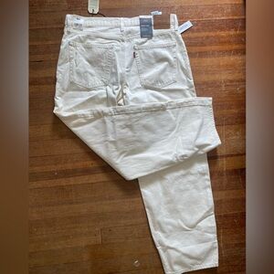 Off white Levi jeans